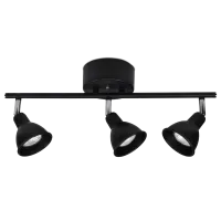 Lubų šviestuvas Mario juodas