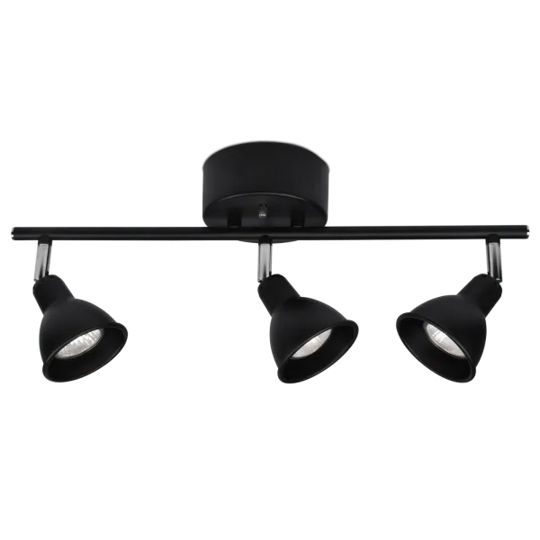 Lubų šviestuvas Mario juodas