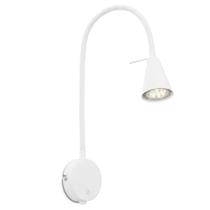 Sieninis šviestuvas Amara, baltas