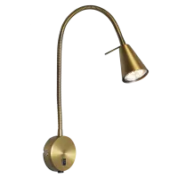 Sieninis šviestuvas Amara, bronzos spalvos