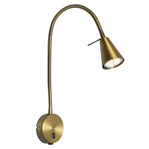 Sienas lampa Amara bronzas krāsā