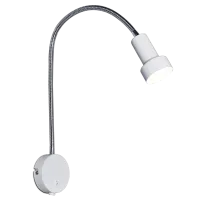 Sienas lampa Colton Flex, balta