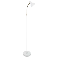 Floor light white/brass Royal