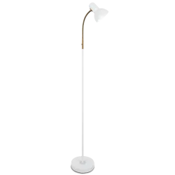 Floor light white/brass Royal