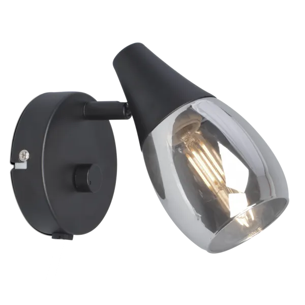 Seinavalgusti must MOON