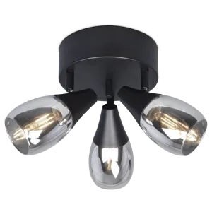 Moon 3-Light Ceiling Light