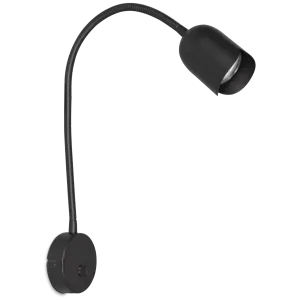 Seinalamp must NUPPU