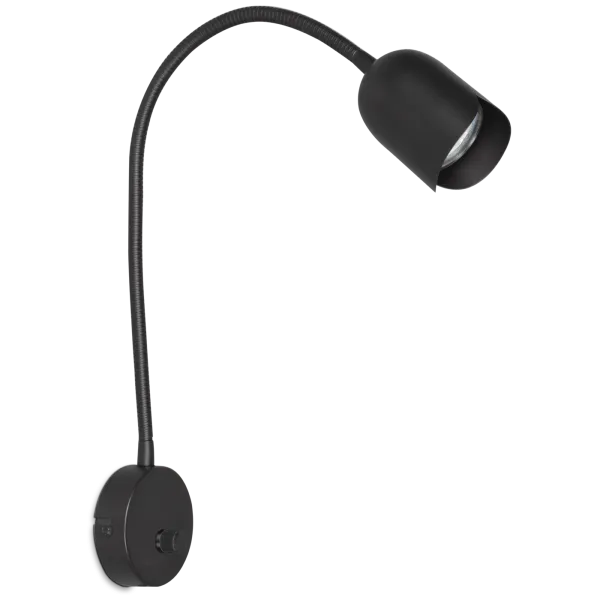 Seinalamp must NUPPU