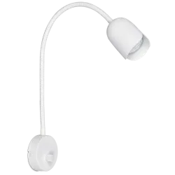 Seinavalgusti valge NUPPU