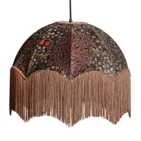 Pendant light brown BLOMSTER