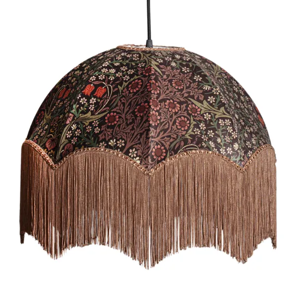 Pendant light brown BLOMSTER