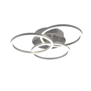 Laevalgusti harjatud teras 27W 3200lm 2700 - 6000K CIRCLE