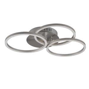 Laevalgusti harjatud teras 27W 3200lm 2700 - 6000K CIRCLE